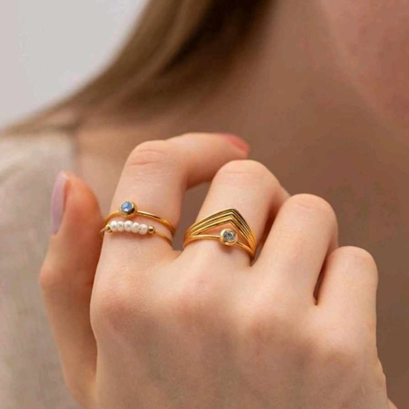 Bague Acier Inoxydable Praia