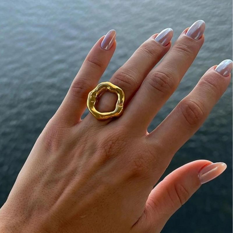 Bague Acier Inoxydable Nemesis