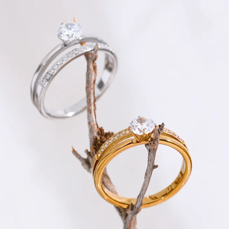 Bague en Acier Inoxydable