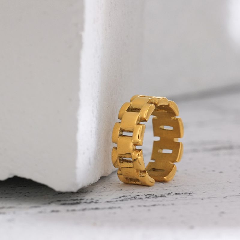 Bague Acier Inoxydable Femme