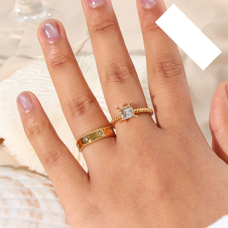 Bague en Acier Inoxydable