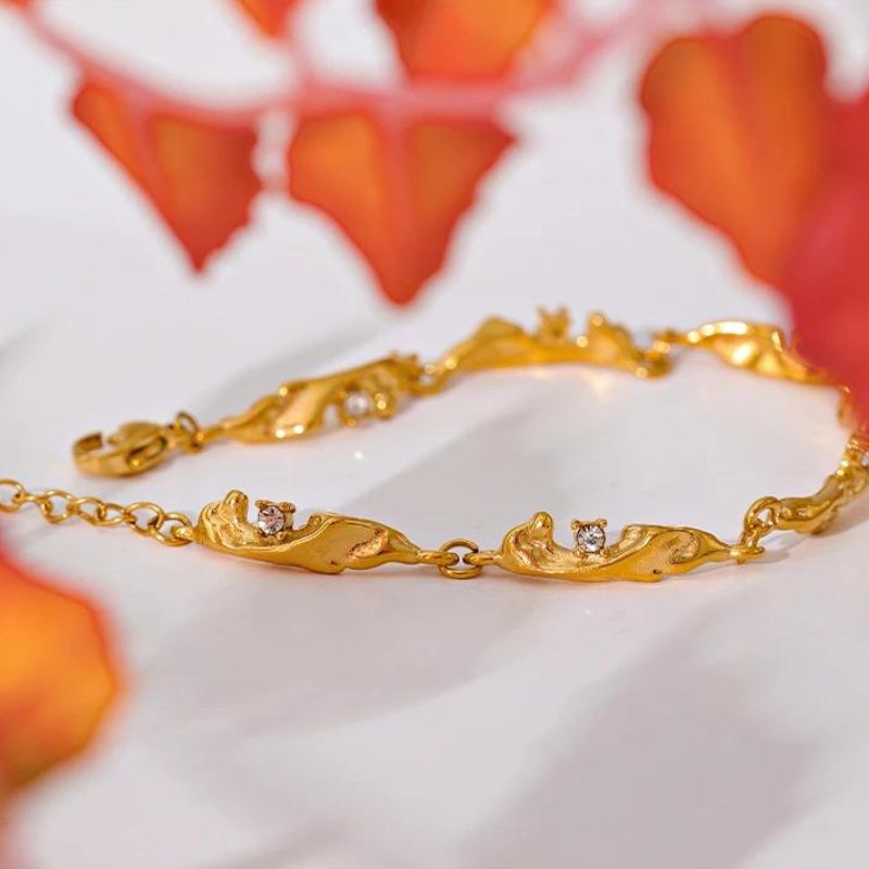 Bracelet Inoxydable Or