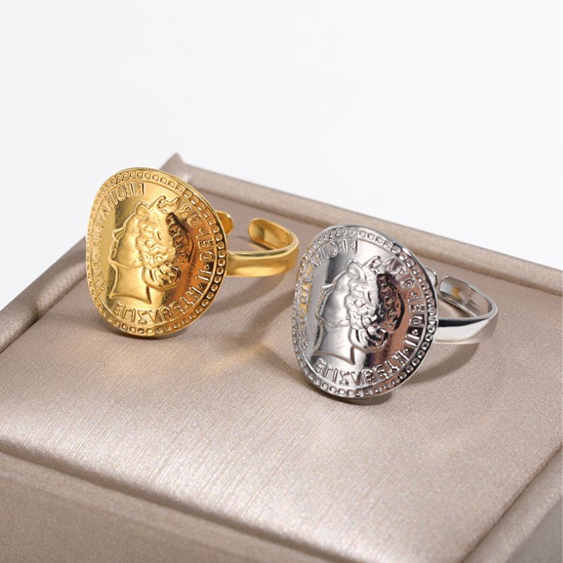 Bague Acier Inoxydable Femme