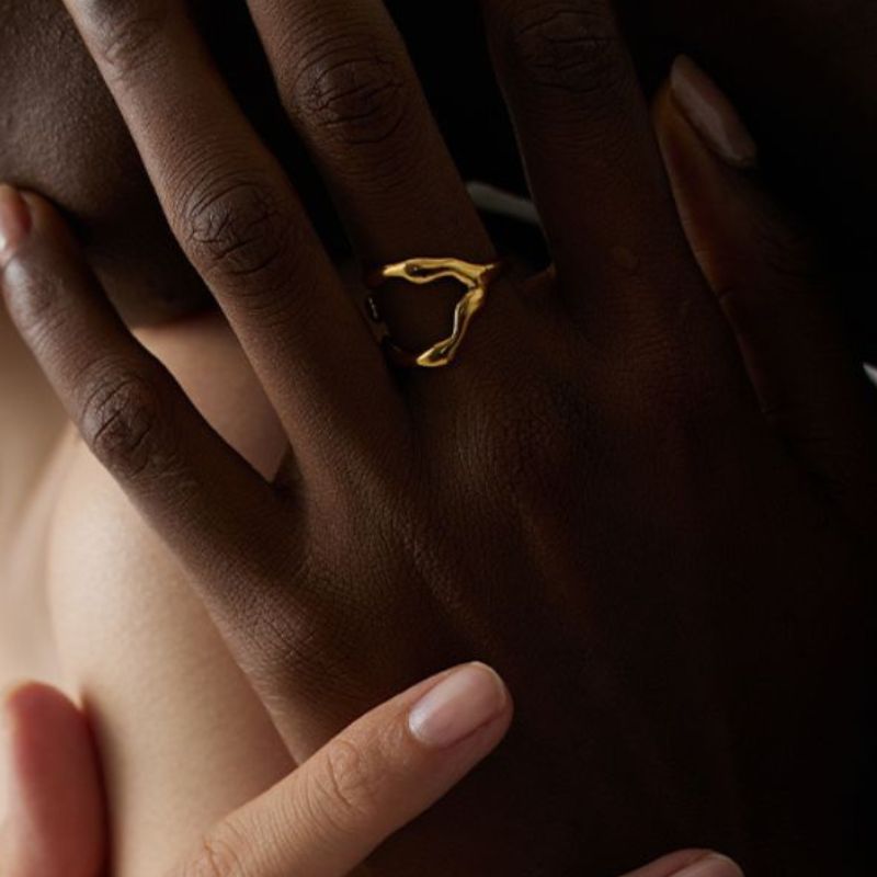 Bague en Acier Inoxydable