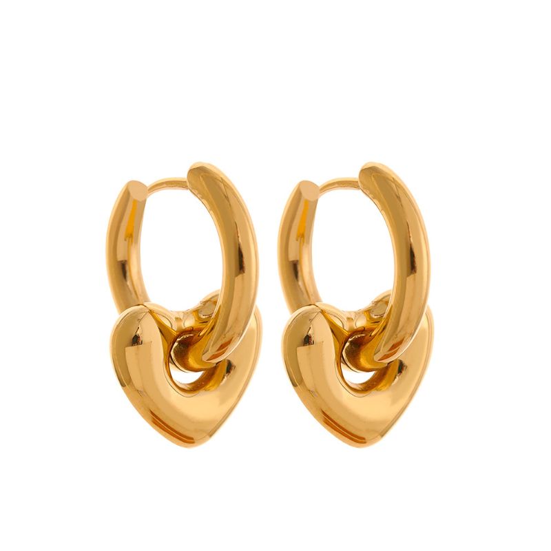 Boucle d Oreille Acier Inoxydable