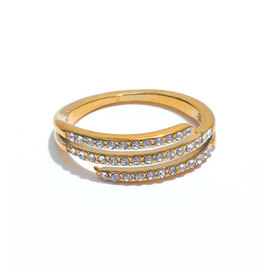 Bague Acier Inoxydable Femme