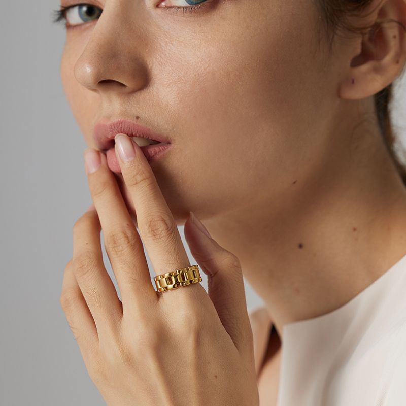 Bague en Acier Inoxydable