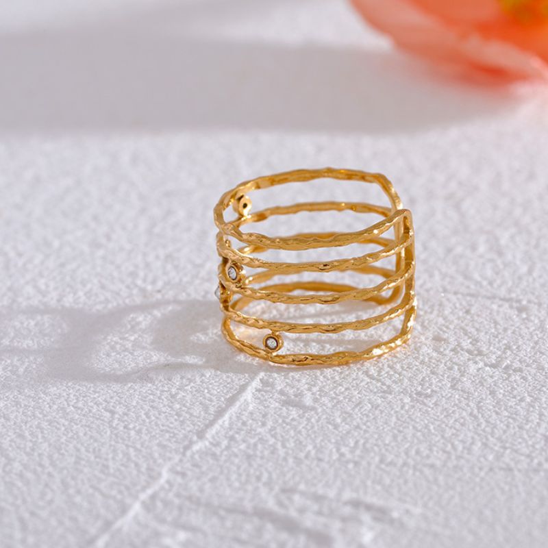 Bague Acier Inoxydable Femme