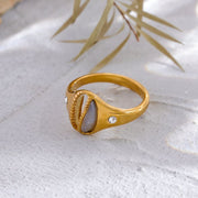 Bague Acier Inoxydable Femme