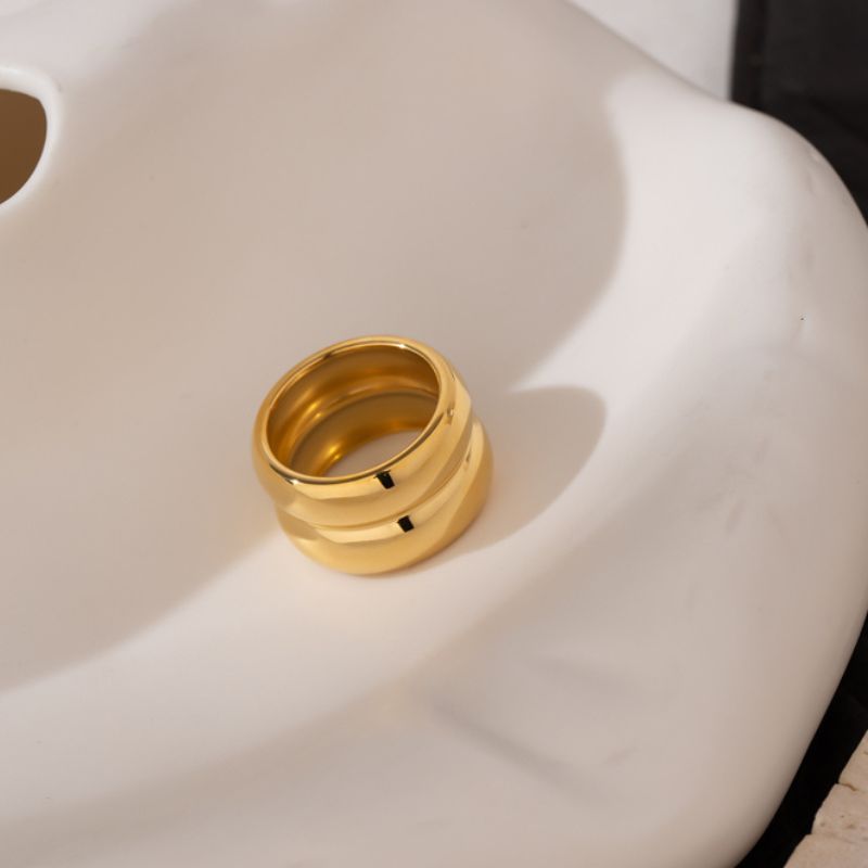 Bague Acier Inoxydable Obsession