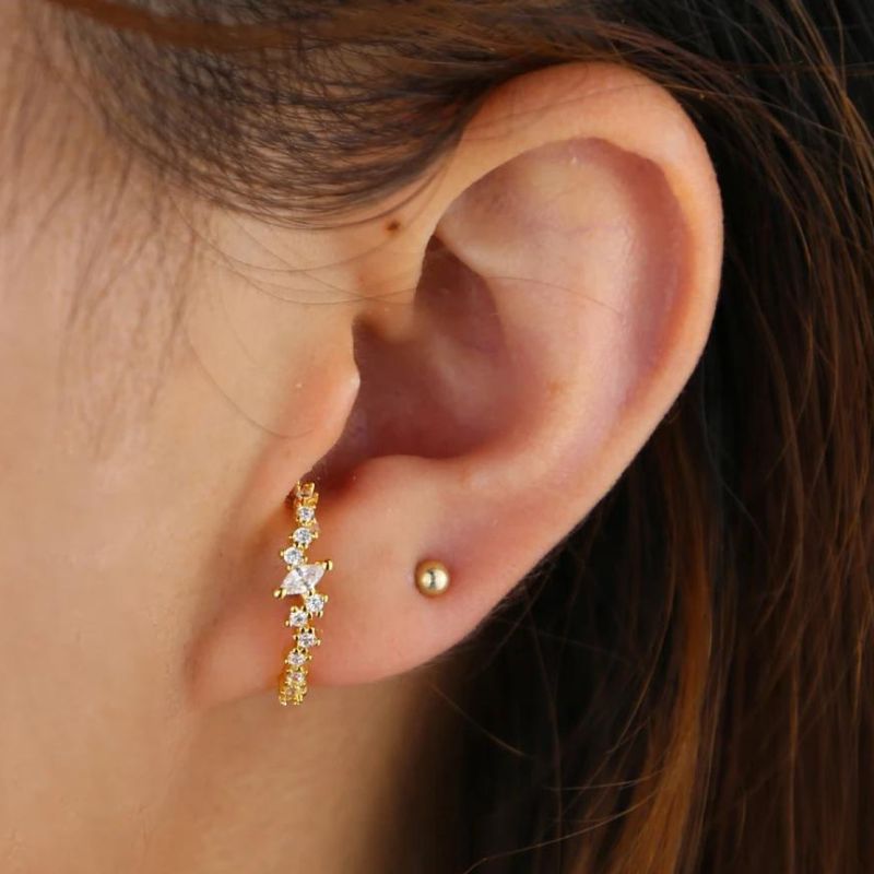 Boucles d Oreille Acier Inoxydable