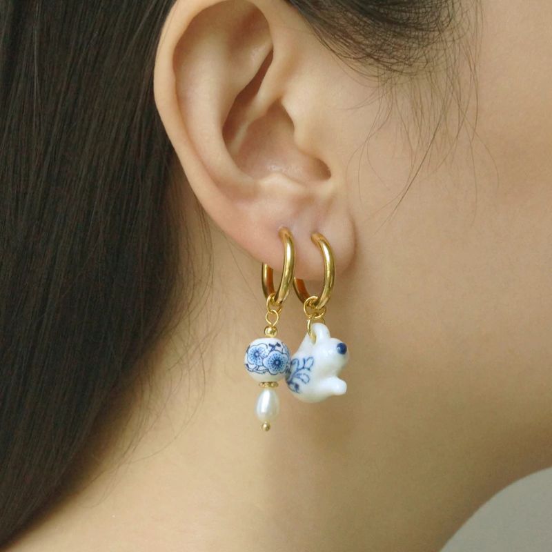 Boucle d Oreille Inoxydable