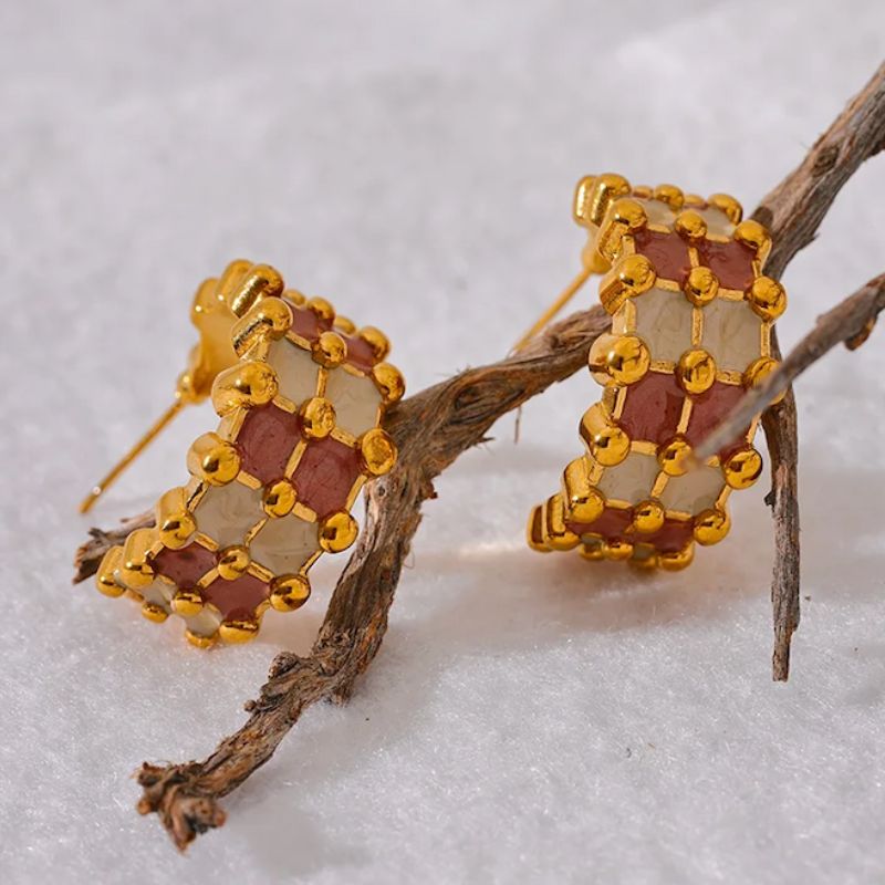 Boucles d Oreille Acier Inoxydable