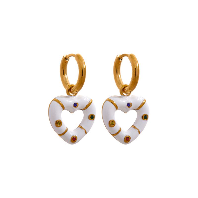 Boucle d Oreille Acier Inoxydable