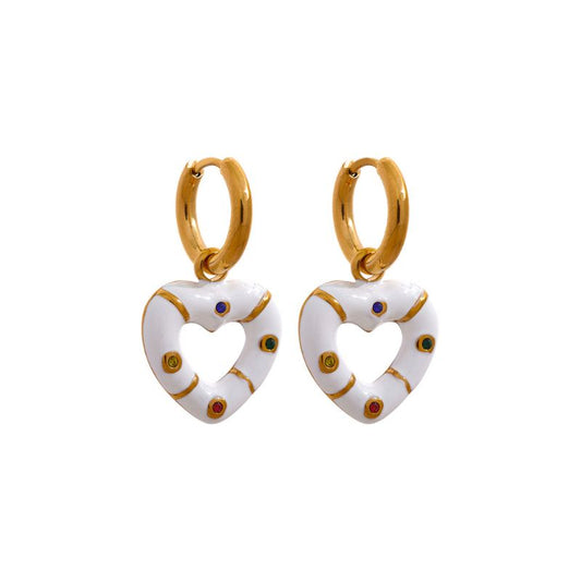 Boucle d Oreille Acier Inoxydable