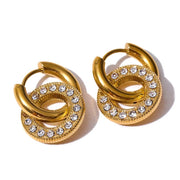 Boucle d Oreille Acier Inoxydable