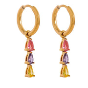 Boucle d Oreille Acier Inoxydable
