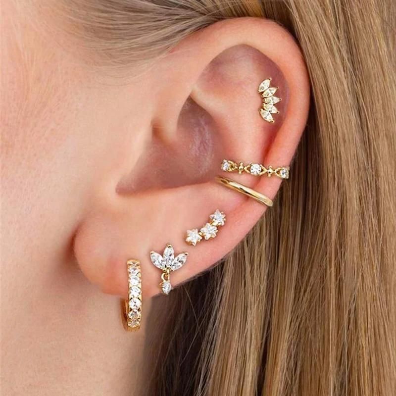 Boucles d Oreilles Acier Inoxydable