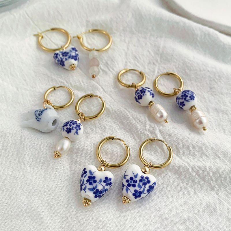 Boucle d Oreille Acier Inoxydable