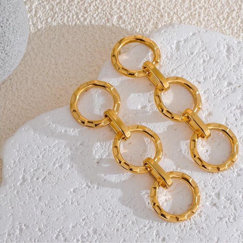 Boucles D'oreilles Acier Inoxydable