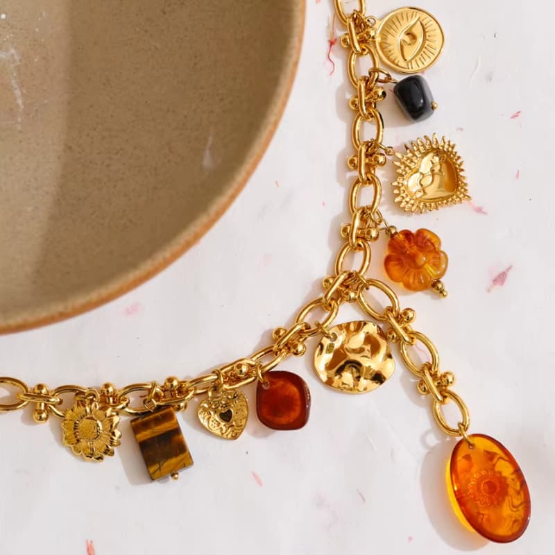 Collier Acier Inoxydable Femme