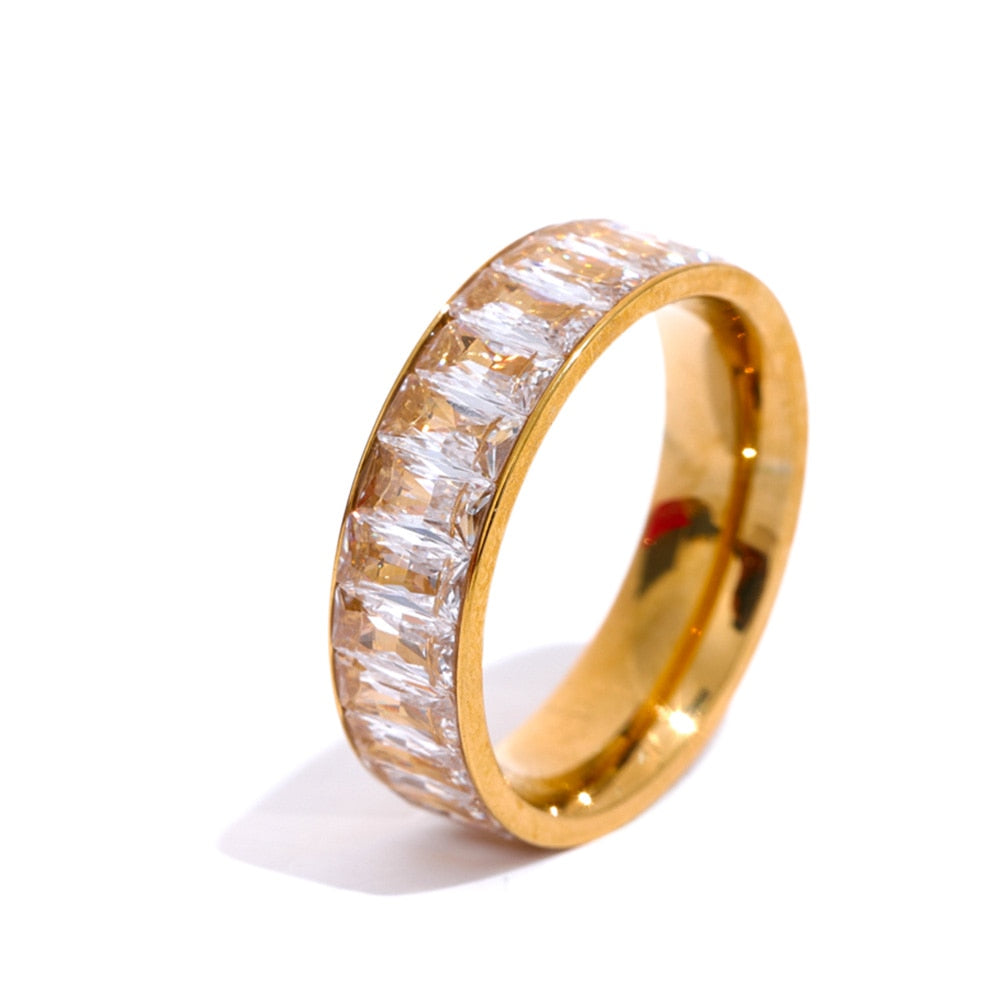 Bague Acier Inoxydable Charlotte