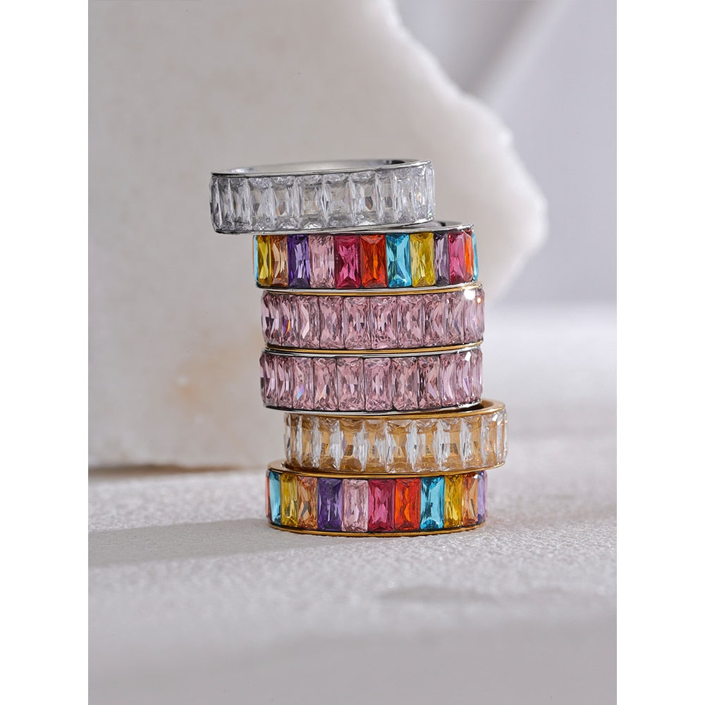 Bague Acier Inoxydable Charlotte