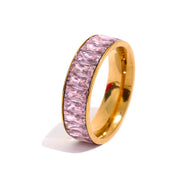 Bague Acier Inoxydable Charlotte