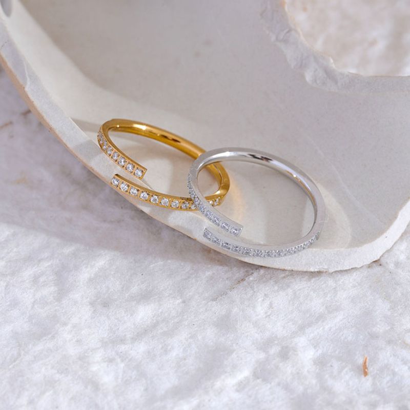 Bague en Acier Inoxydable