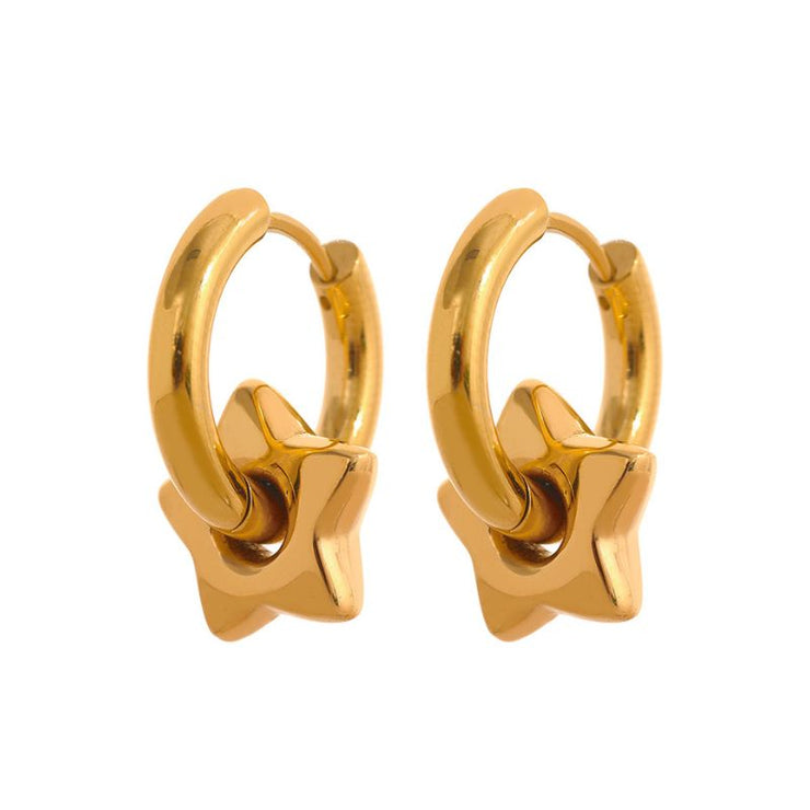 Boucle D Oreille Acier Inoxydable