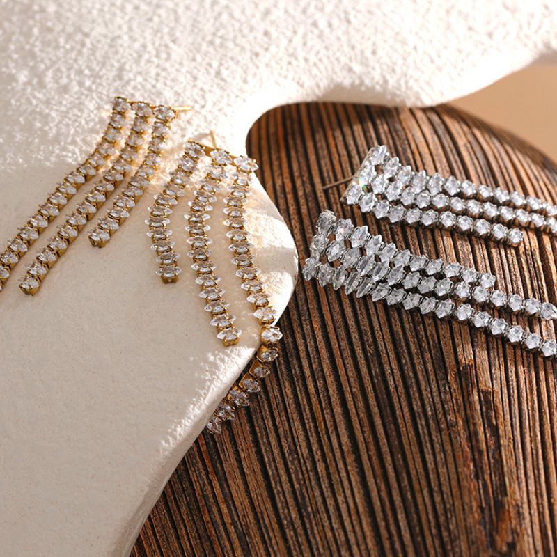 Boucle d Oreille Acier Inoxydable Femme