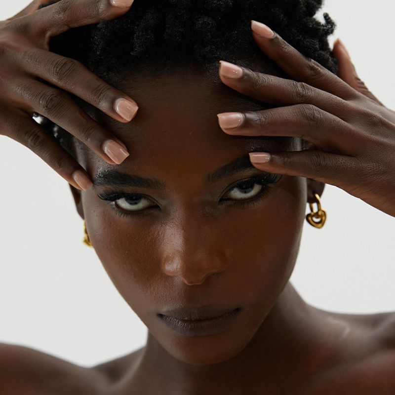 Boucle d Oreille Acier Inoxydable  Femme