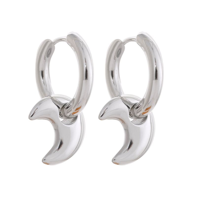 Boucle d Oreille Acier Inoxydable Stacy