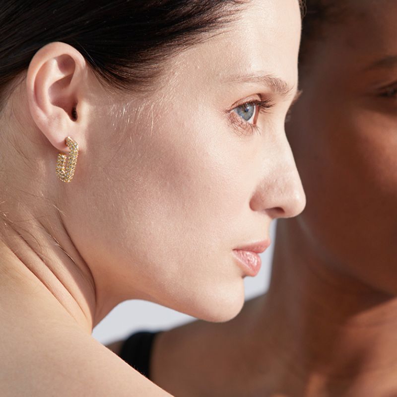 Boucle d'Oreille Acier Inoxydable