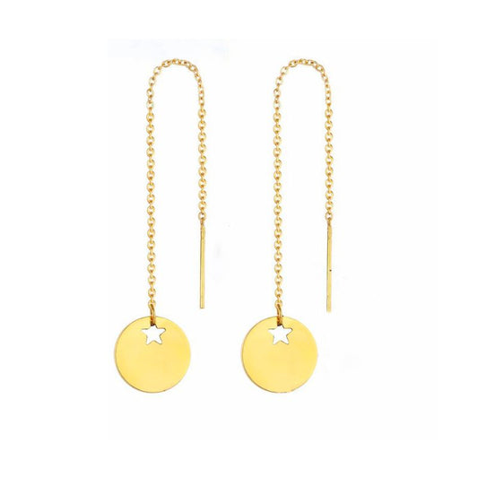 Boucle d Oreille Acier Inoxydable