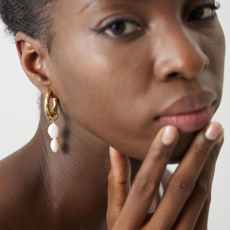 Boucle D Oreille Acier Inoxydable