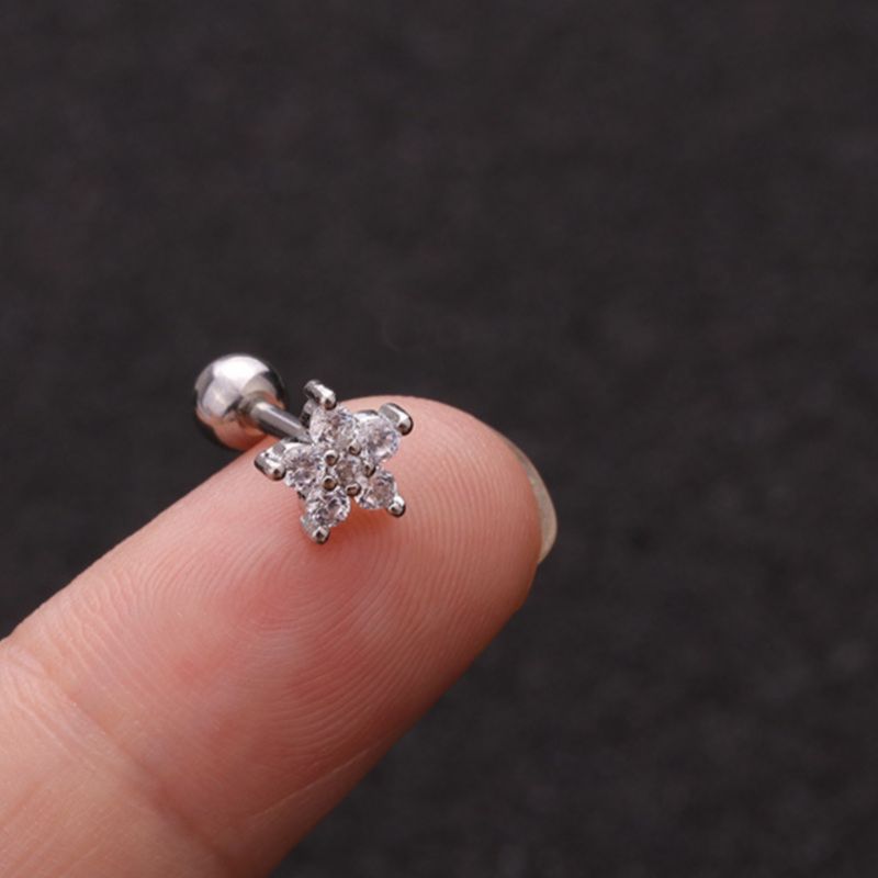 Piercing Oreille Fleuri