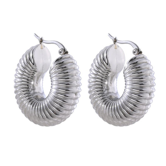 Boucle d oreille acier inoxydable