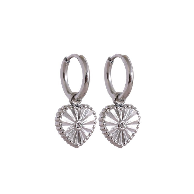 Boucles d Oreille Acier Inoxydable
