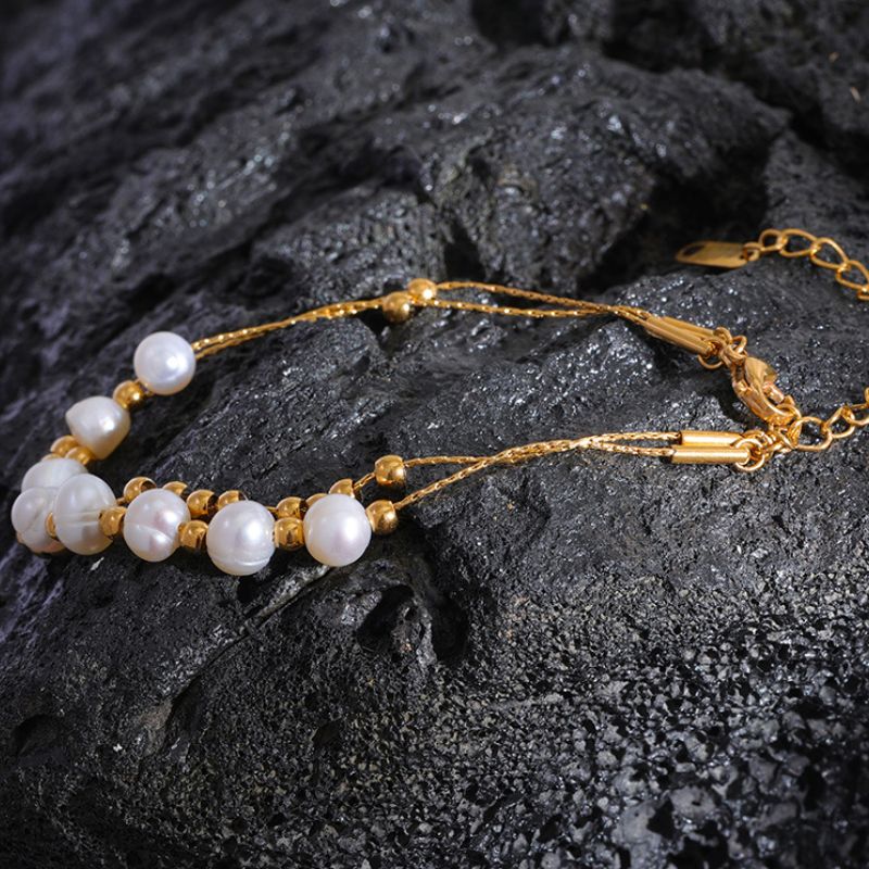 Bracelet Acier Inoxydable Doree